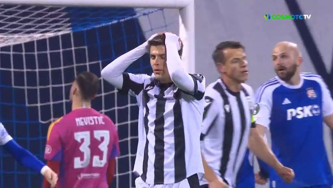 Το 13ο φετινό παιχνίδι στην Ευρώπη αποδείχθηκε μοιραίο για τον ΠΑΟΚ