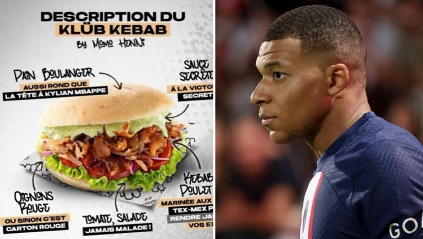 Εμπαπέ: Μήνυση σε κεμπαπτζίδικο επειδή χρησιμοποίησε το όνομά του για σάντουιτς