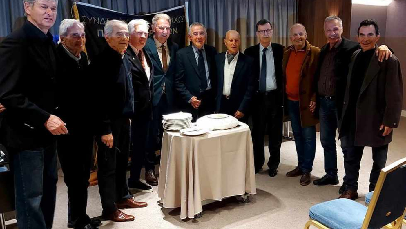 Άρης: Έκοψαν την πίτα τους οι βετεράνοι, παρουσία Μάντζιου-Γκουγκουλιά