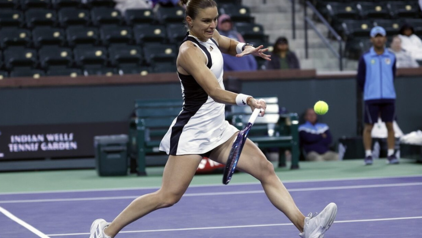 Indian Wells: Πάει για τον τίτλο η Σάκκαρη-Κέρδισε και τη... βροχή