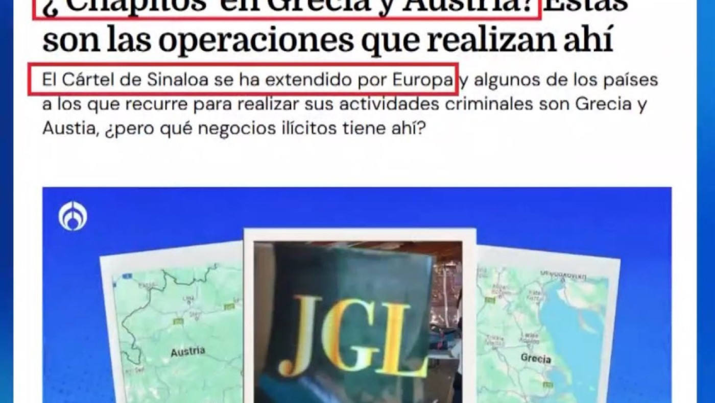 Τ﻿ο μεξικάνικο καρτέλ ναρκωτικών, η σύλληψη στην Αθήνα και η επικήρυξη του 1 εκατ. δολαρίων