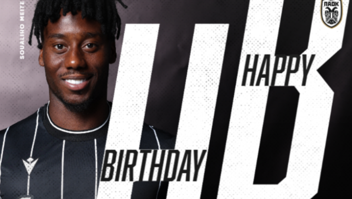 Ο Μεϊτέ «πάτησε» τα 30 και η ΠΑΕ ΠΑΟΚ έστειλε τις δικές της ευχές