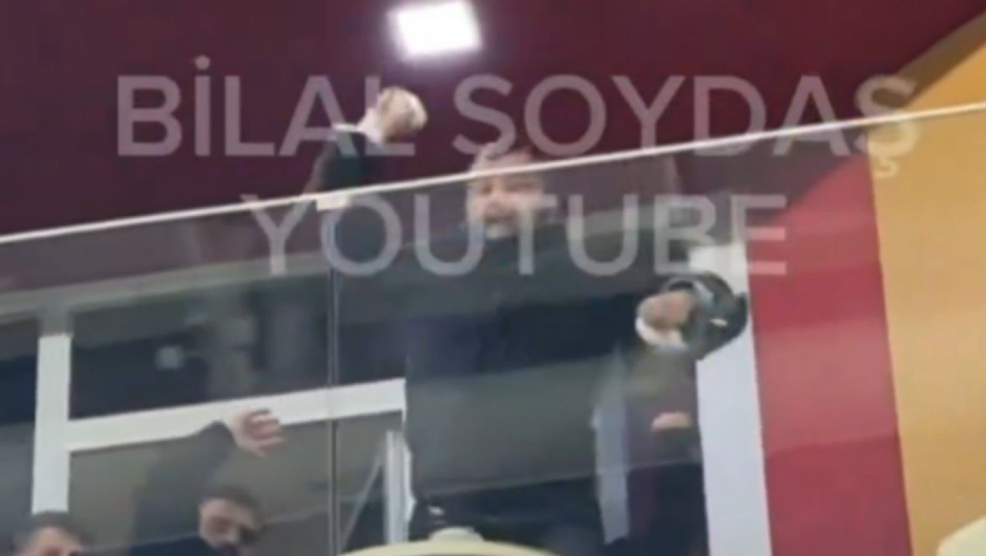 Μέλος της διοίκησης της Φενέρ πετούσε γυάλινα ποτήρια στους οπαδούς των γηπεδούχων