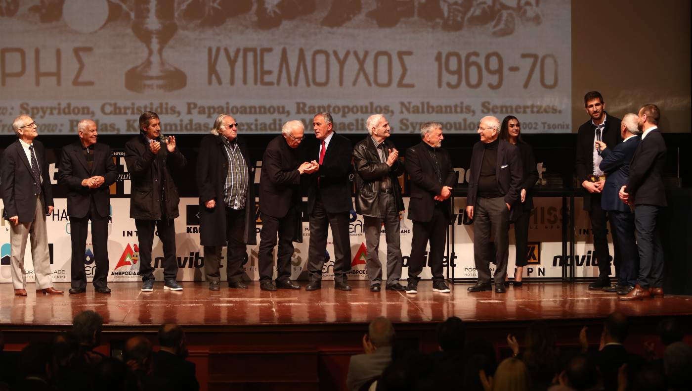 Γιορτή για τα 110 χρόνια ζωής του Άρη: Ρίγη συγκίνησης και «απαίτηση» για κατάκτηση του Κυπέλλου (pics+vids)