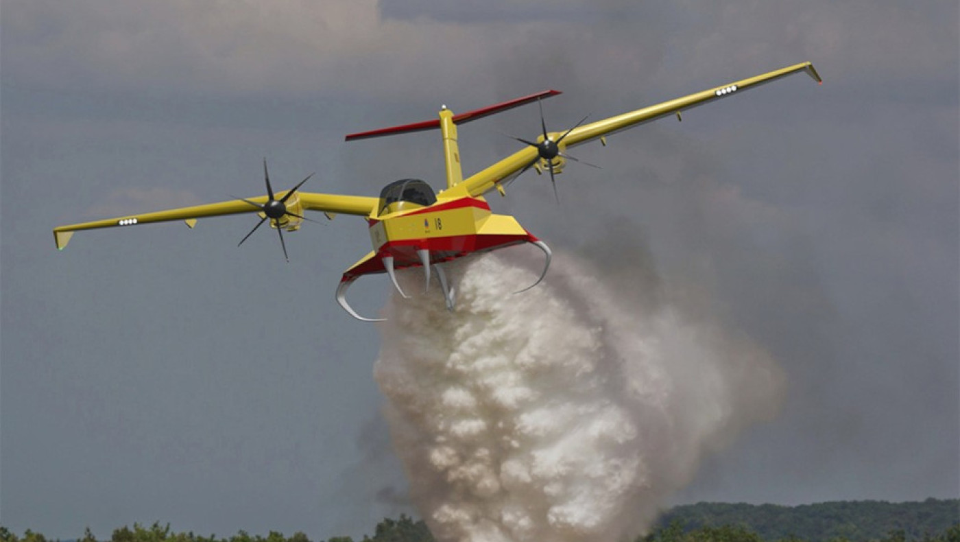 Τα νέα Canadair CL-515 αλλάζουν τα πάντα στην πυρόσβεση