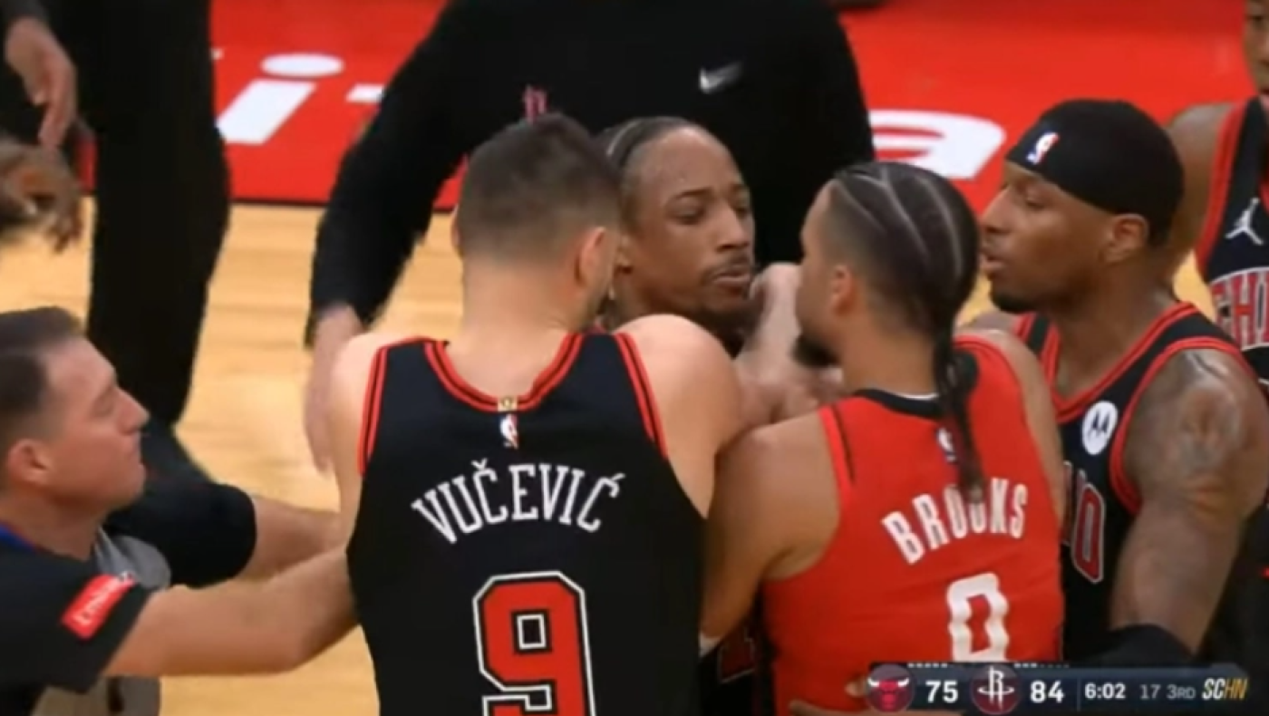 Ρόκετς-Μπουλς: Χαμός ανάμεσα σε ΝτεΡόζαν και Μπρουκς