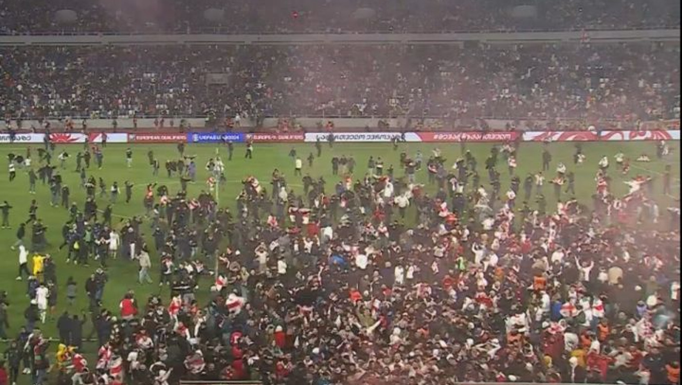 Χιλιάδες Γεωργιανοί γιόρτασαν την ιστορική πρόκριση στο Euro 2024