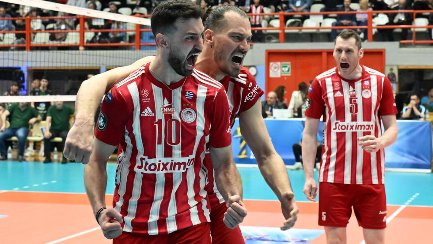 Βόλεϊ: Κυπελλούχος Ελλάδας ο Ολυμπιακός