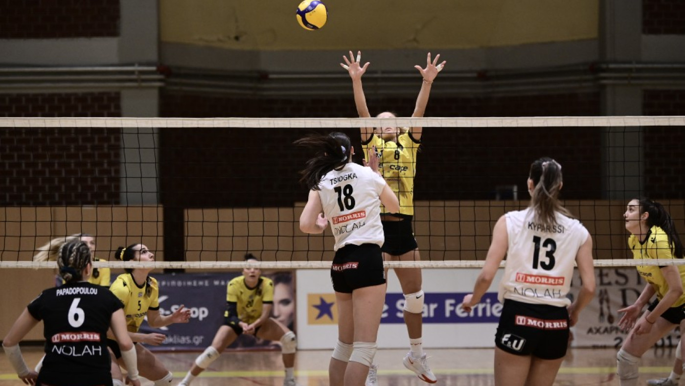 Volley League: Ήττα για τον ΠΑΟΚ, 3-0 από την ΑΕΚ