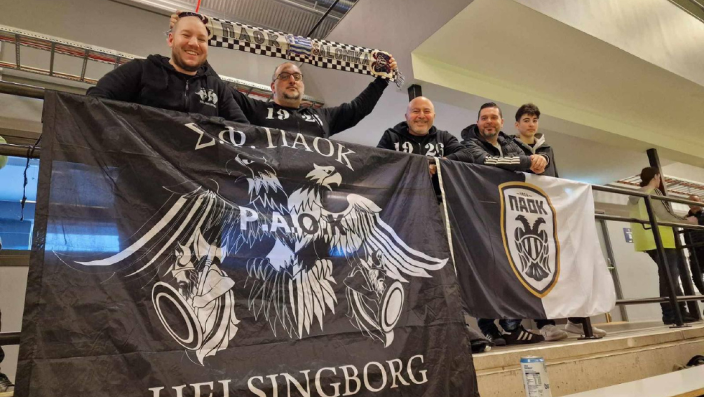 ΠΑΟΚ παντού: Από το Χέλσινμποργκ στο Γκέτεμποργκ για να δούνε την Κ16 του ΠΑΟΚ