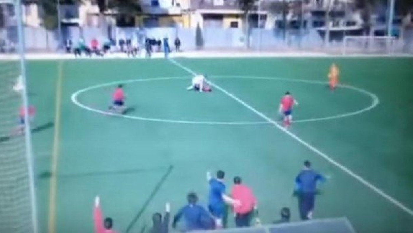 Χοντρό ξύλο σε ερασιτεχνικό στην Καταλονία! (video)