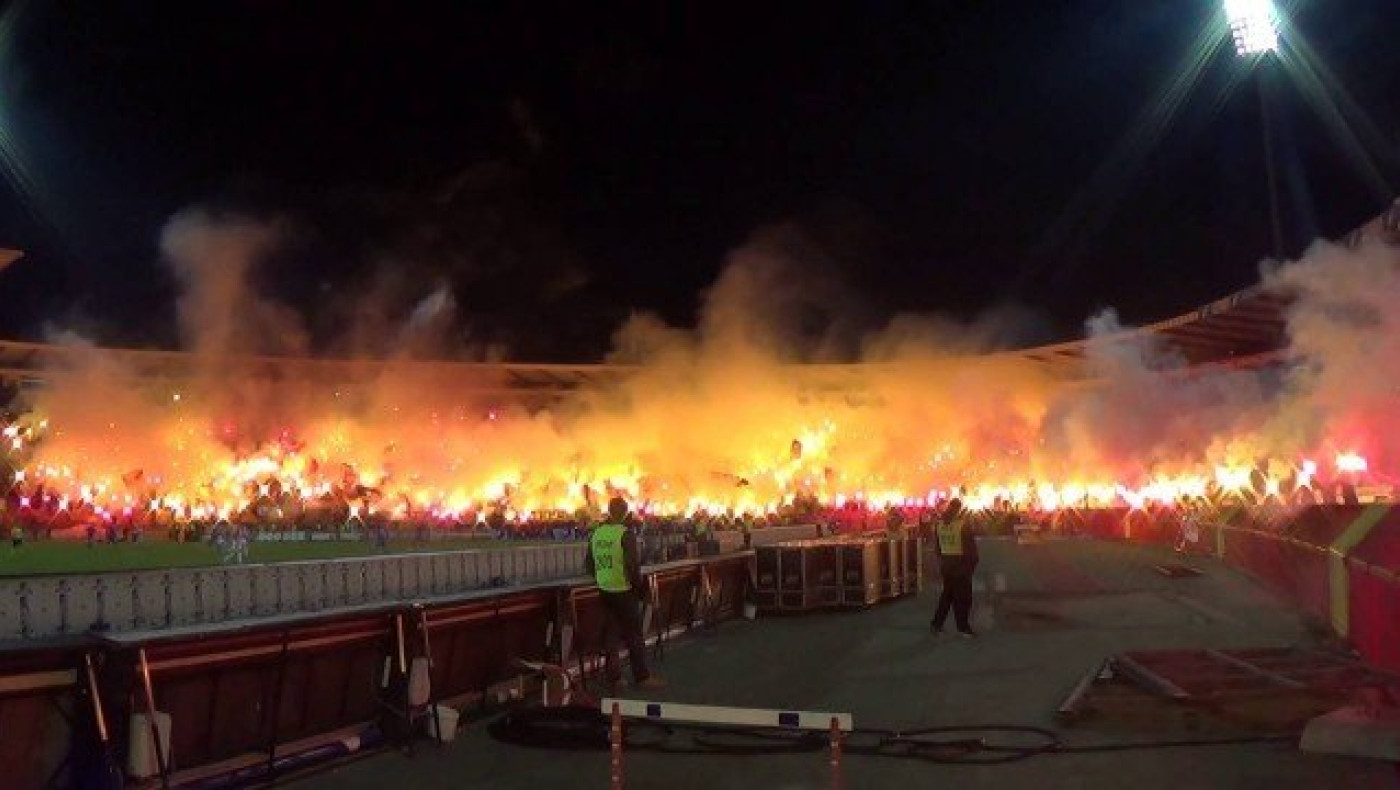 Σκόραρε ο Κάταϊ και πήρε «φωτιά» το γήπεδο του Ερυθρού Αστέρα! (video)