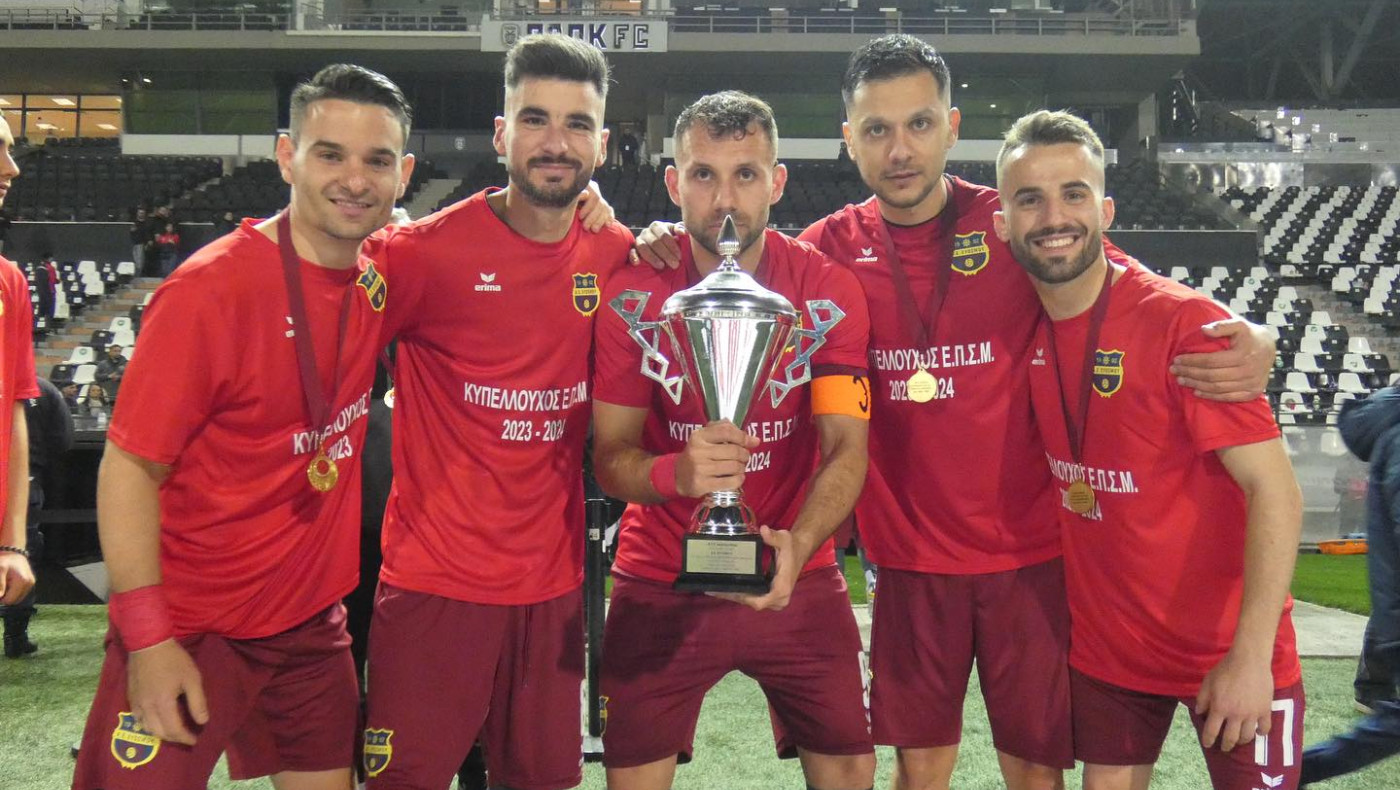 Λάμι και Ντόκου για ΑΕ Ευόσμου: Μια χρονιά που ονειρεύεται κάθε ποδοσφαιριστής