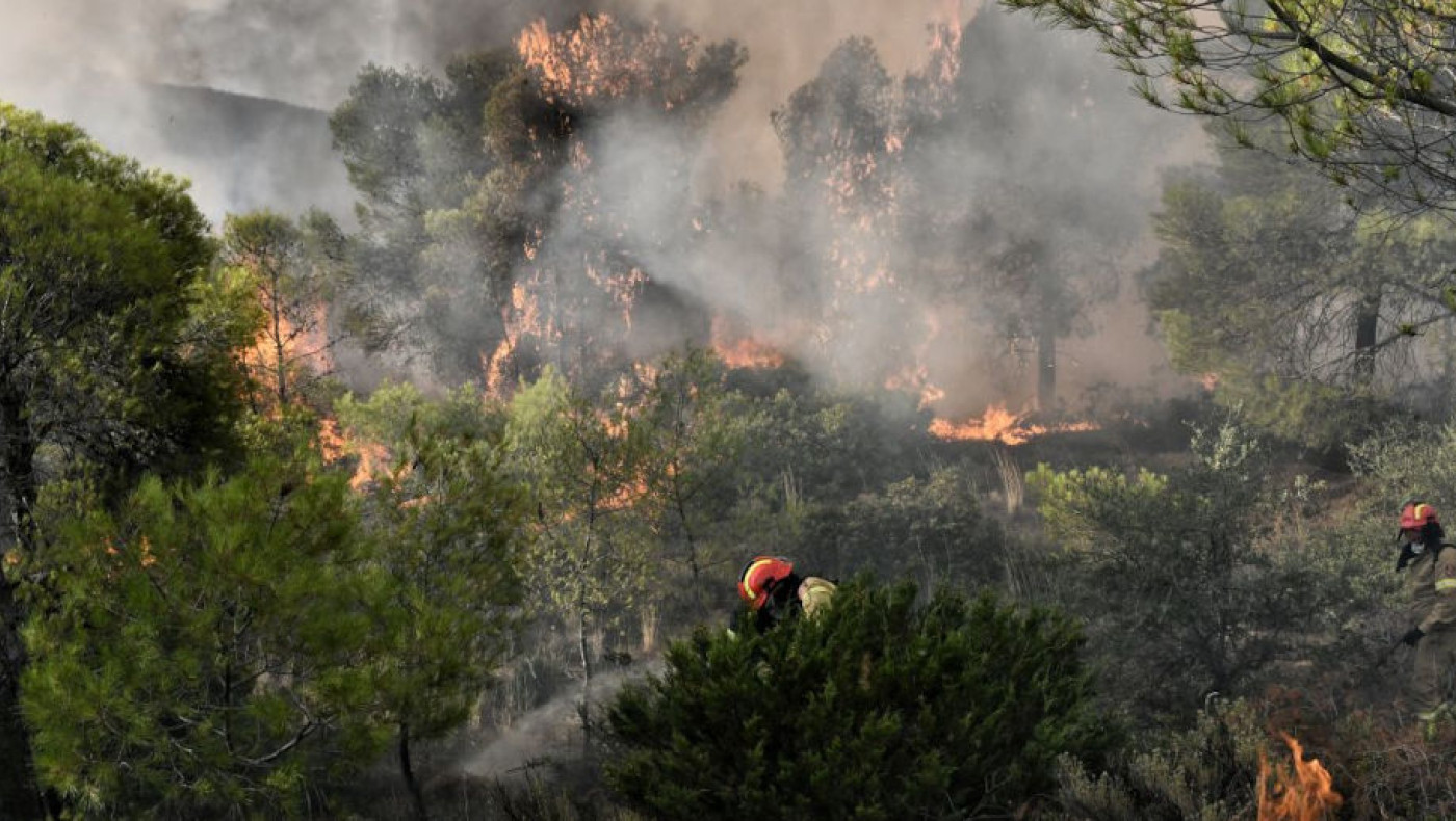 Εύβοια: Έκοψαν τον σωλήνα τροφοδοσίας νερού για τα εναέρια μέσα πυρόσβεσης