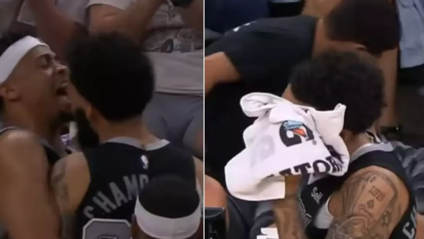 NBA: Ο Κέλντον Τζόνσον... δάγκωσε συμπαίκτη του στους πανηγυρισμούς