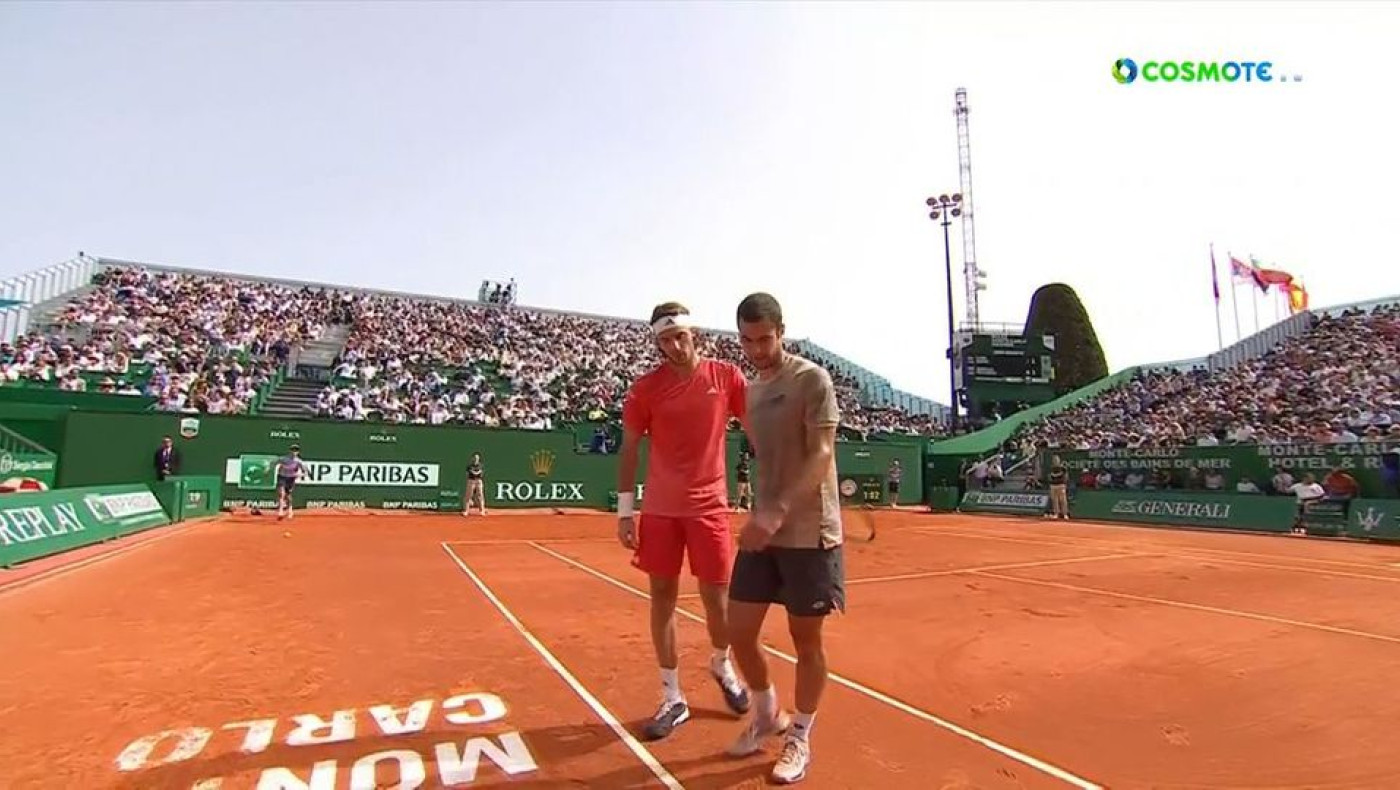 Αποχώρησε ο Τζέρε, προκρίθηκε ο Τσιτσιπάς!