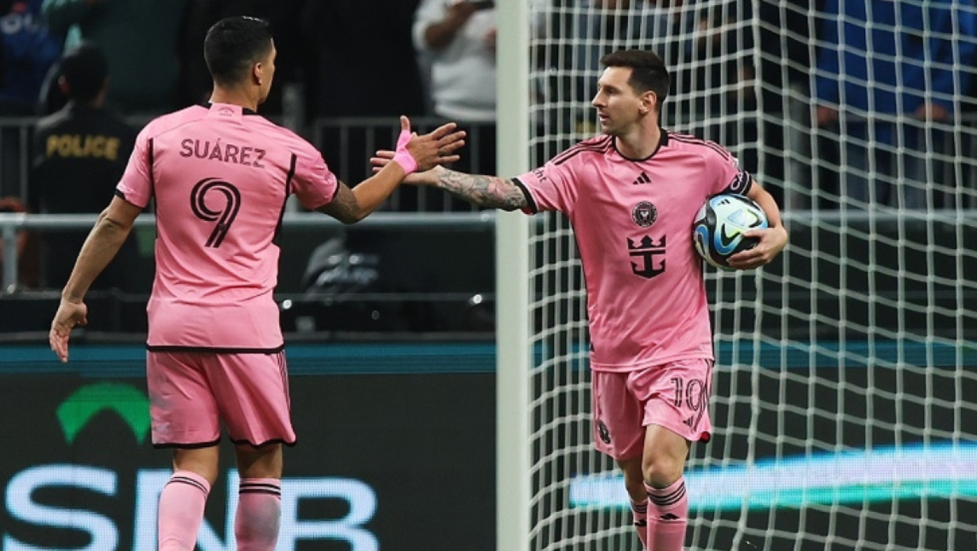 Το αχτύπητο δίδυμο Μέσι- Σοάρες... ξαναχτυπά και στην Ίντερ Μαϊάμι- Πήραν την ανατροπή πάνω τους