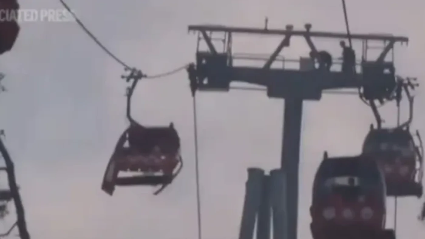 Τουρκία: Τραγωδία με τελεφερίκ- Ένας νεκρός μετά από σύγκρουση (vid)