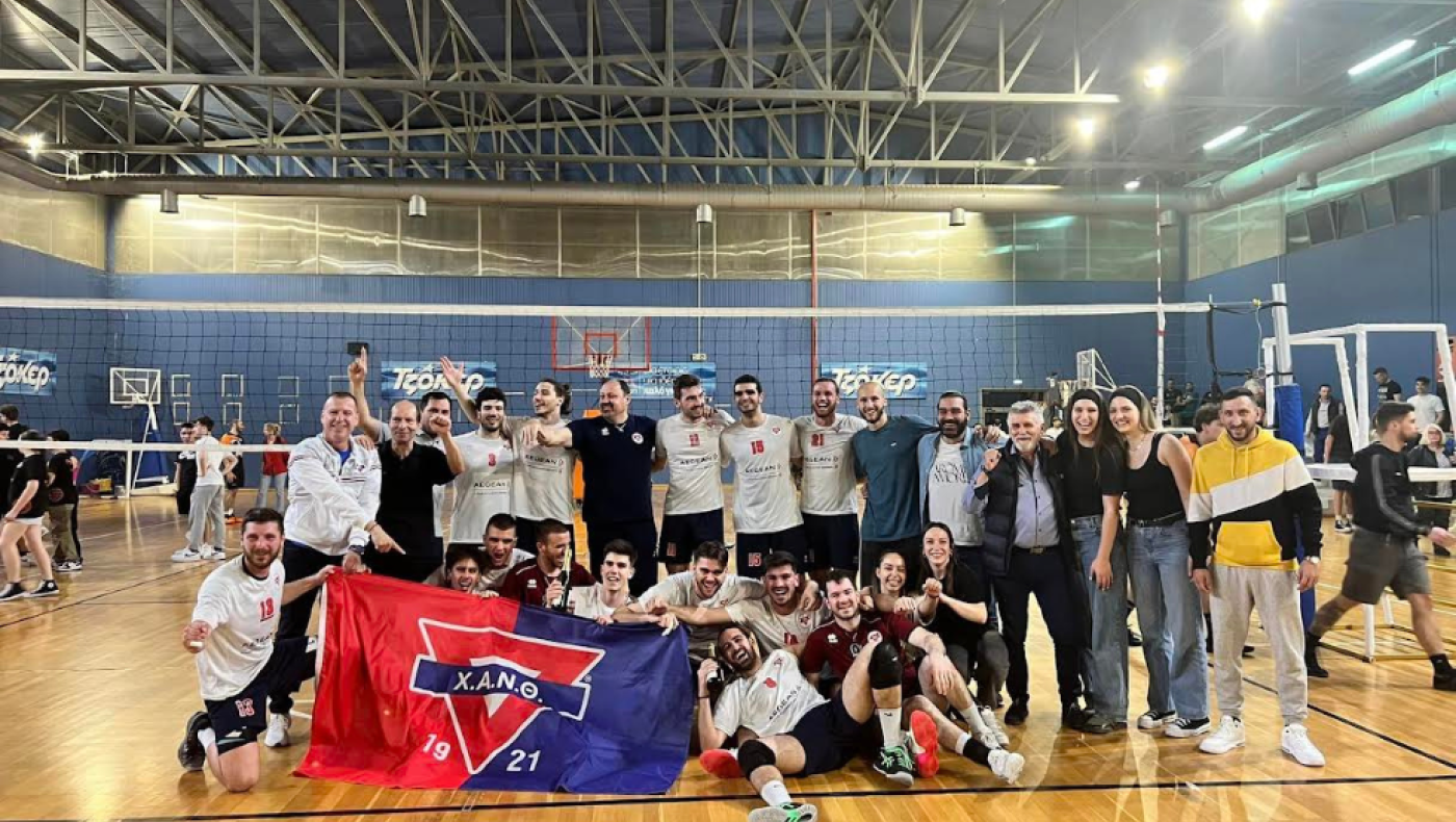 ΧΑΝΘ - ΒΟΛΕΪ: Κατέκτησε την πρωτιά και ανέβηκε στην Pre League