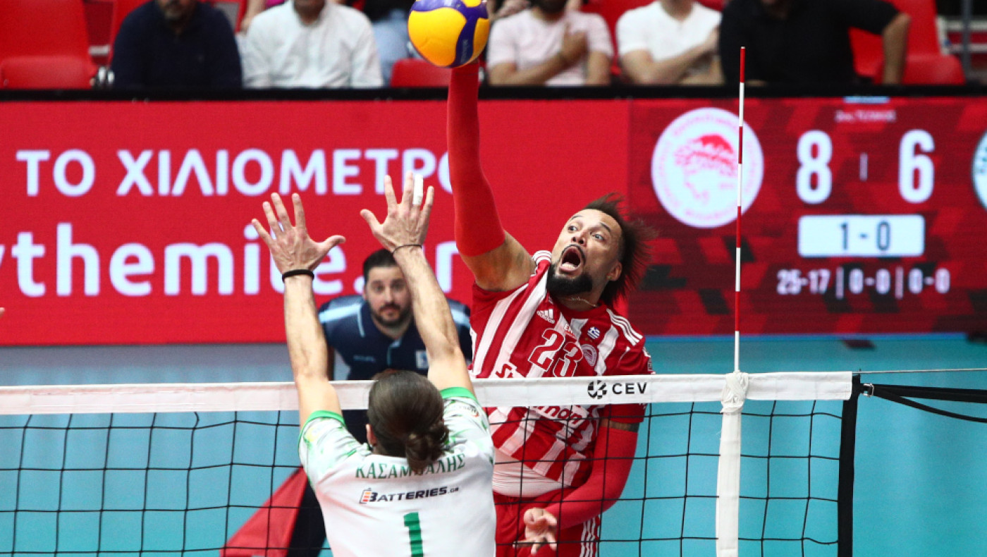 Μία νίκη μακριά από τον τίτλο ο Ολυμπιακός