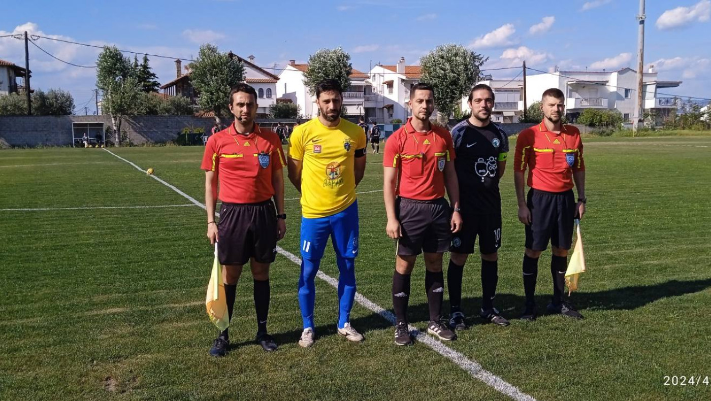 Ισόπαλοι χωρίς τέρματα Αχιλλέας Περαίας και Ορφέας Σουρωτής