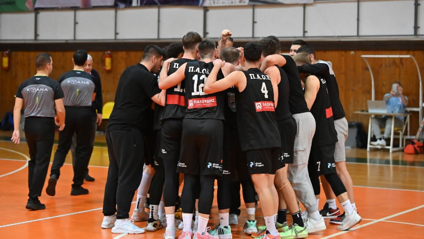 Στον τελικό των εφήβων της ΕΚΑΣΘ ο ΠΑΟΚ