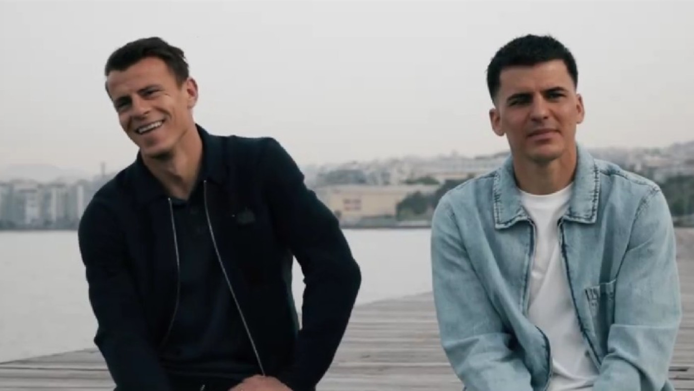 ΠΑΟΚ: Σβαμπ και Μουργκ έκαναν επίδειξη πόσο καλά μπορούν να μιλήσουν στα ελληνικά