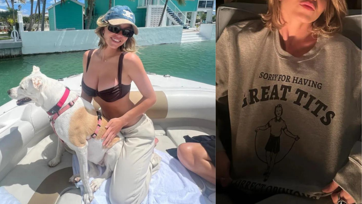 Σίντνεϊ Σουίνι: «Συγγνώμη που έχω ωραία στήθη»