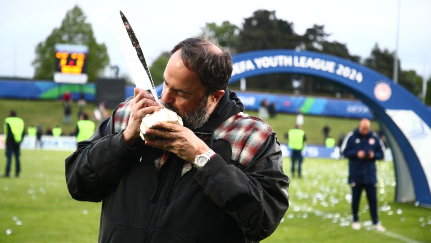 UEFA Youth League: Ο έξαλλος πανηγυρισμός του Βαγγέλη Μαρινάκη