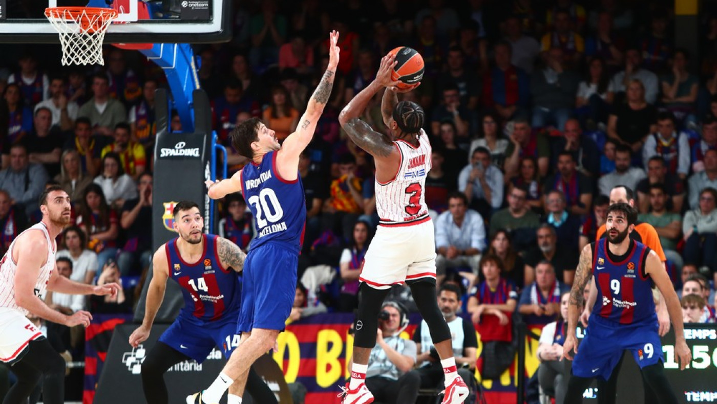 Ευρωλίγκα: «Απόδραση» του Ολυμπιακού από την Βαρκελώνη