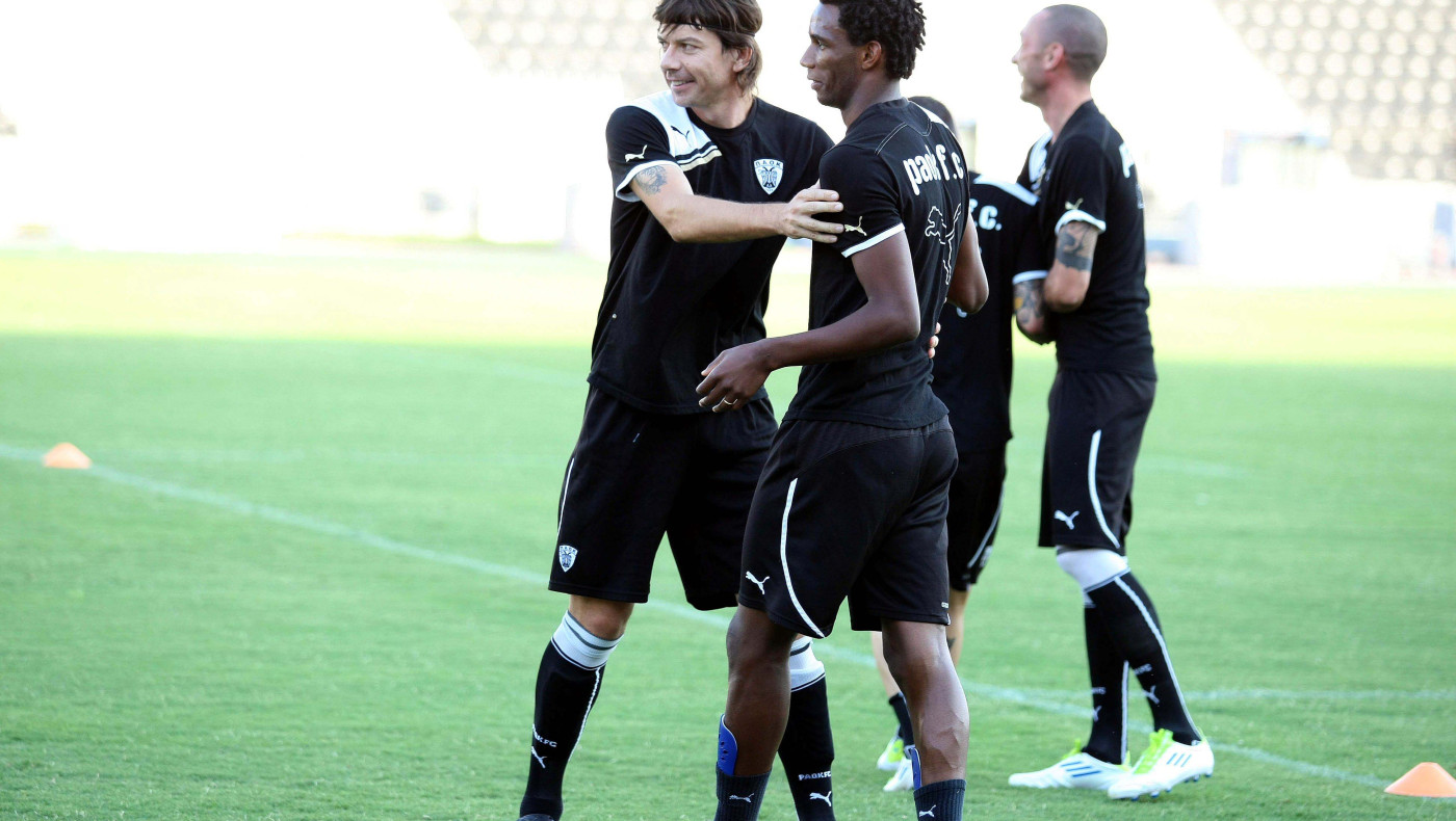 Η συνάντηση των κολλητών Γκαρσία - Λίνο με... άρωμα ΠΑΟΚ