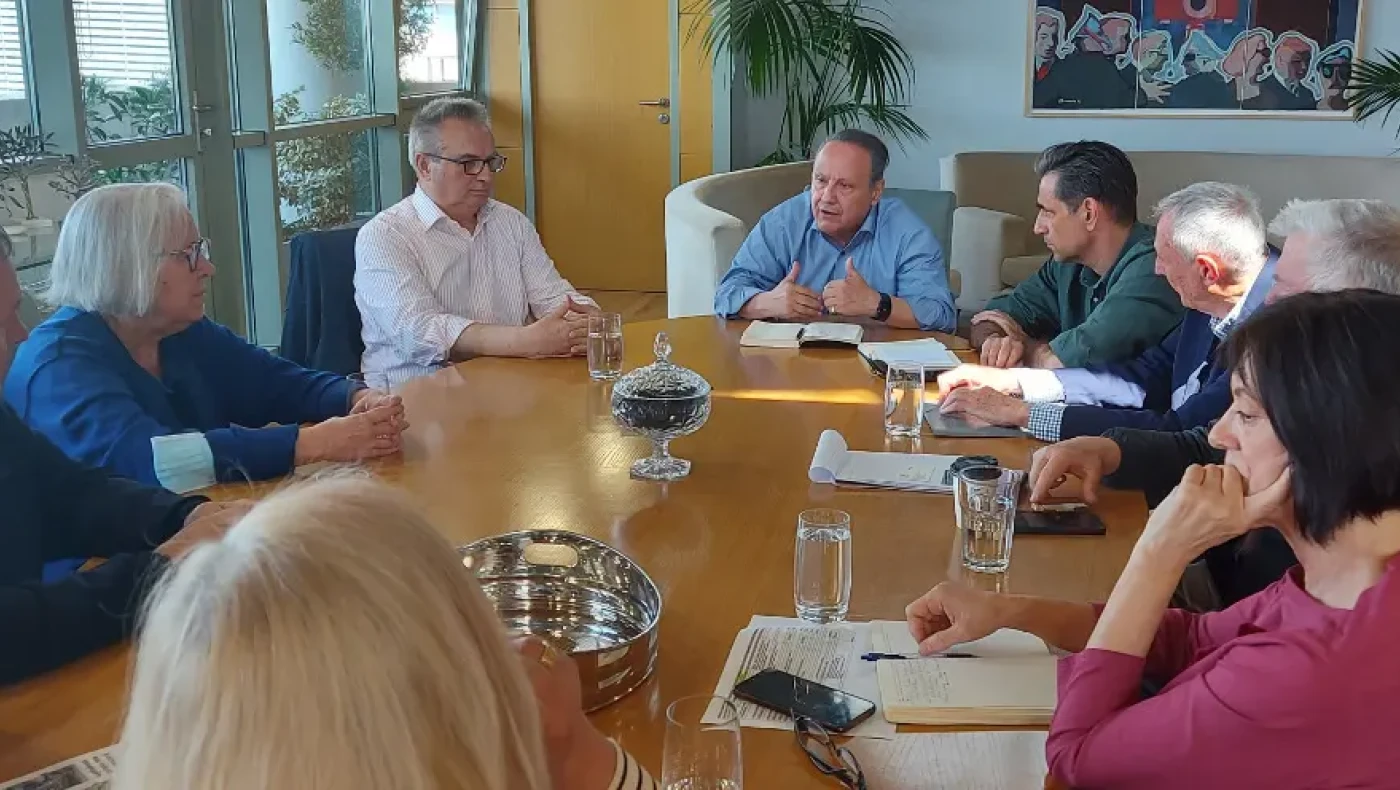 Θεσσαλονίκη: Συνάντηση Αγγελούδη με την Κίνηση Πολιτών για τη ΔΕΘ