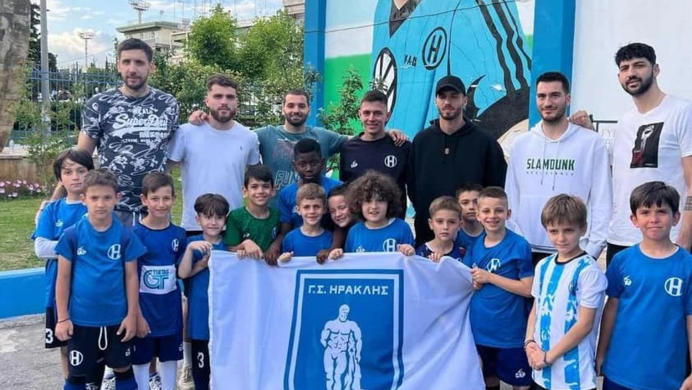 Ηρακλής: Μπάσκετ και ποδόσφαιρο έγιναν «ένα» στη μπουτίκ