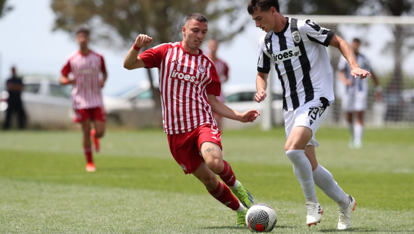 Νίκη με 2-1 της Κ19 του ΠΑΟΚ επί του Ολυμπιακού