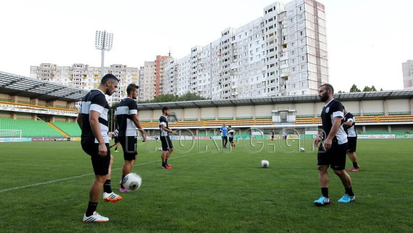 Προπόνηση στο Κισινάου (video)