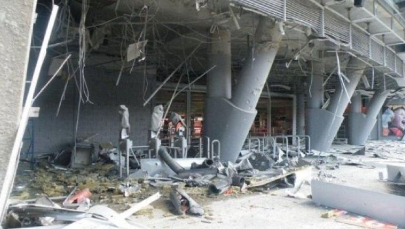 Βομβάρδισαν το γήπεδο της Σαχτάρ! (pic)