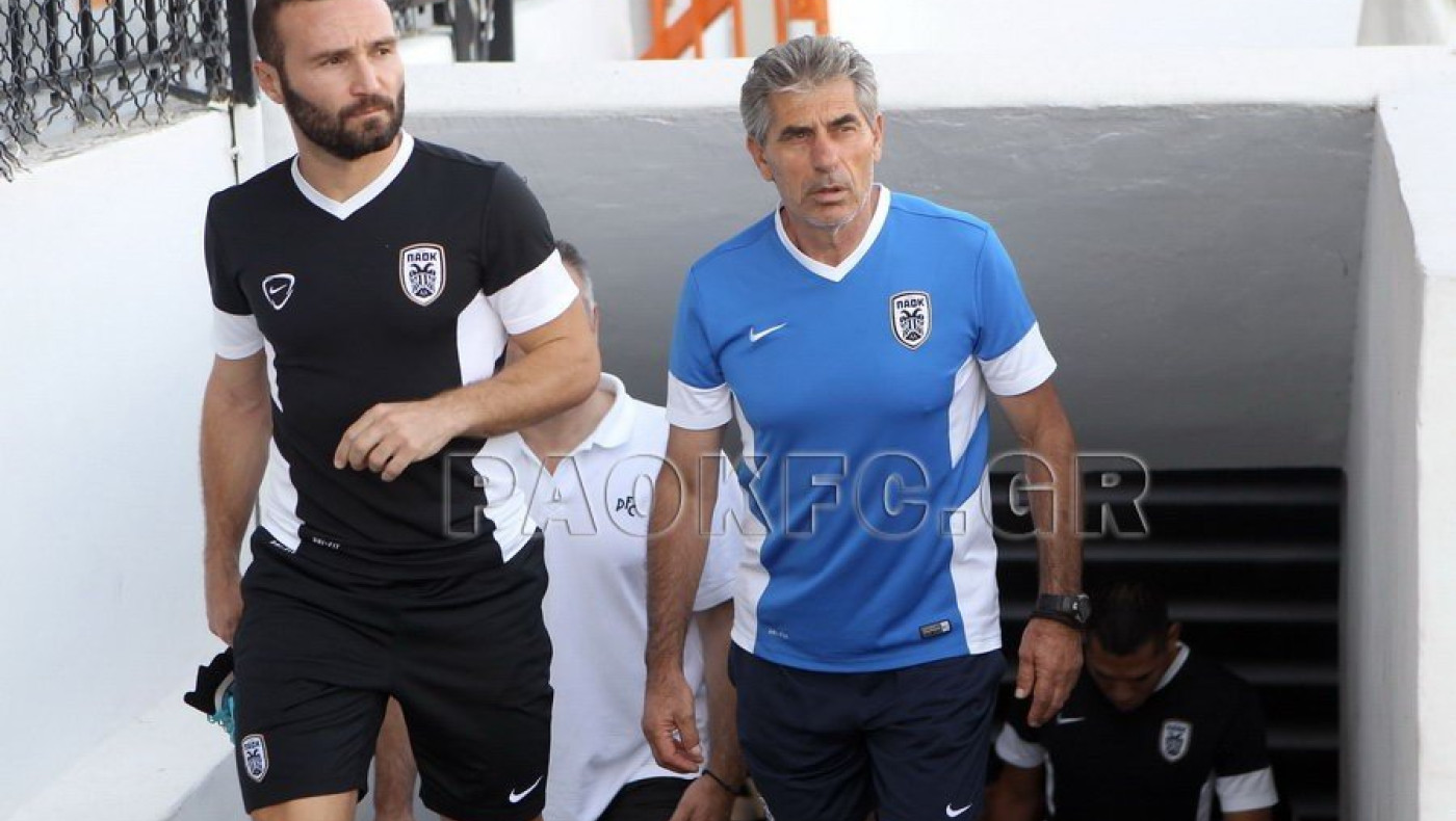 Προπόνηση με... Αγγελίδη και όλοι στην αποστολή!