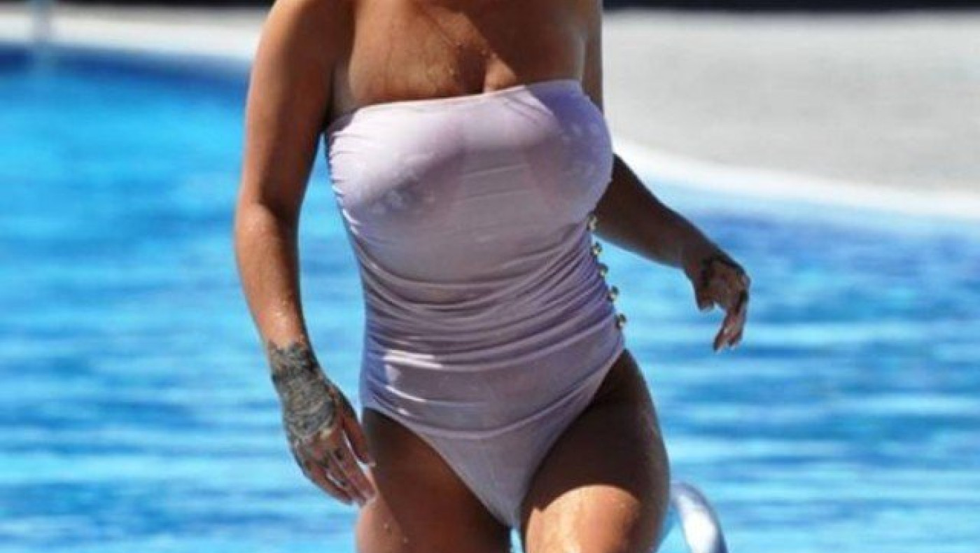 Τα πέταξε όλα και αναστάτωσε τους πάντες η Σαντέλ!! (pics)