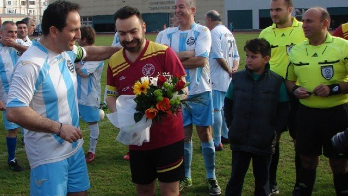 Οι βετεράνοι έπαιξαν μπάλα για τη μικρή Νεφέλη (pics)