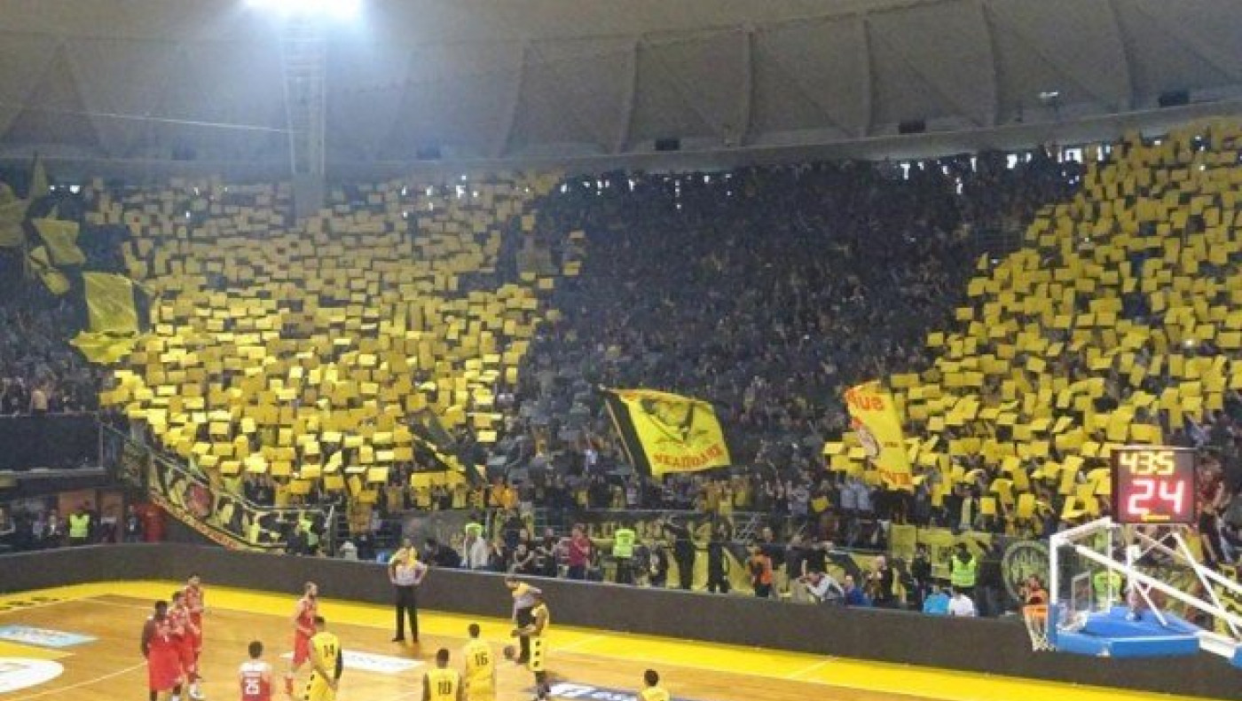 Απολαύστε την εκπληκτική ατμόσφαιρα του Nick Galis Hall (pics/video)