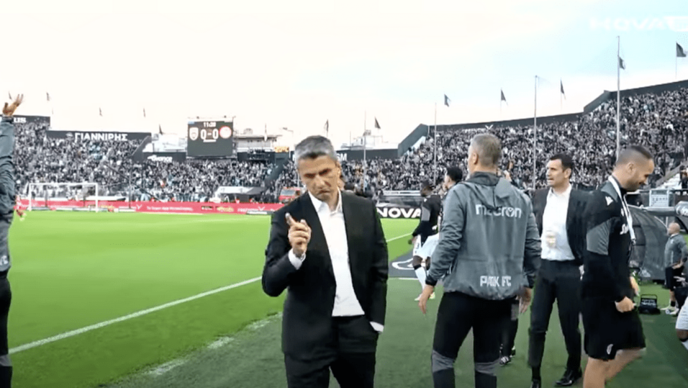 Ο Λουτσέσκου έδειξε πως δεν υπήρχε πέναλτι στον Κωνσταντέλια