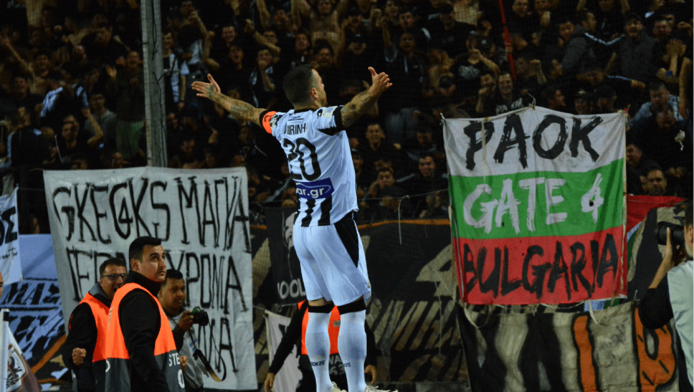 ΠΑΟΚ: «Χρυσό» ρεκόρ για τον Βιεϊρίνια που περνάει στην αιωνιότητα