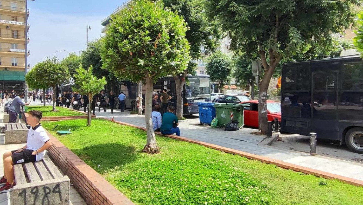 Σε αστυνομικό κλοιό το κέντρο της Θεσσαλονίκης για το Άρης-ΠΑΟΚ