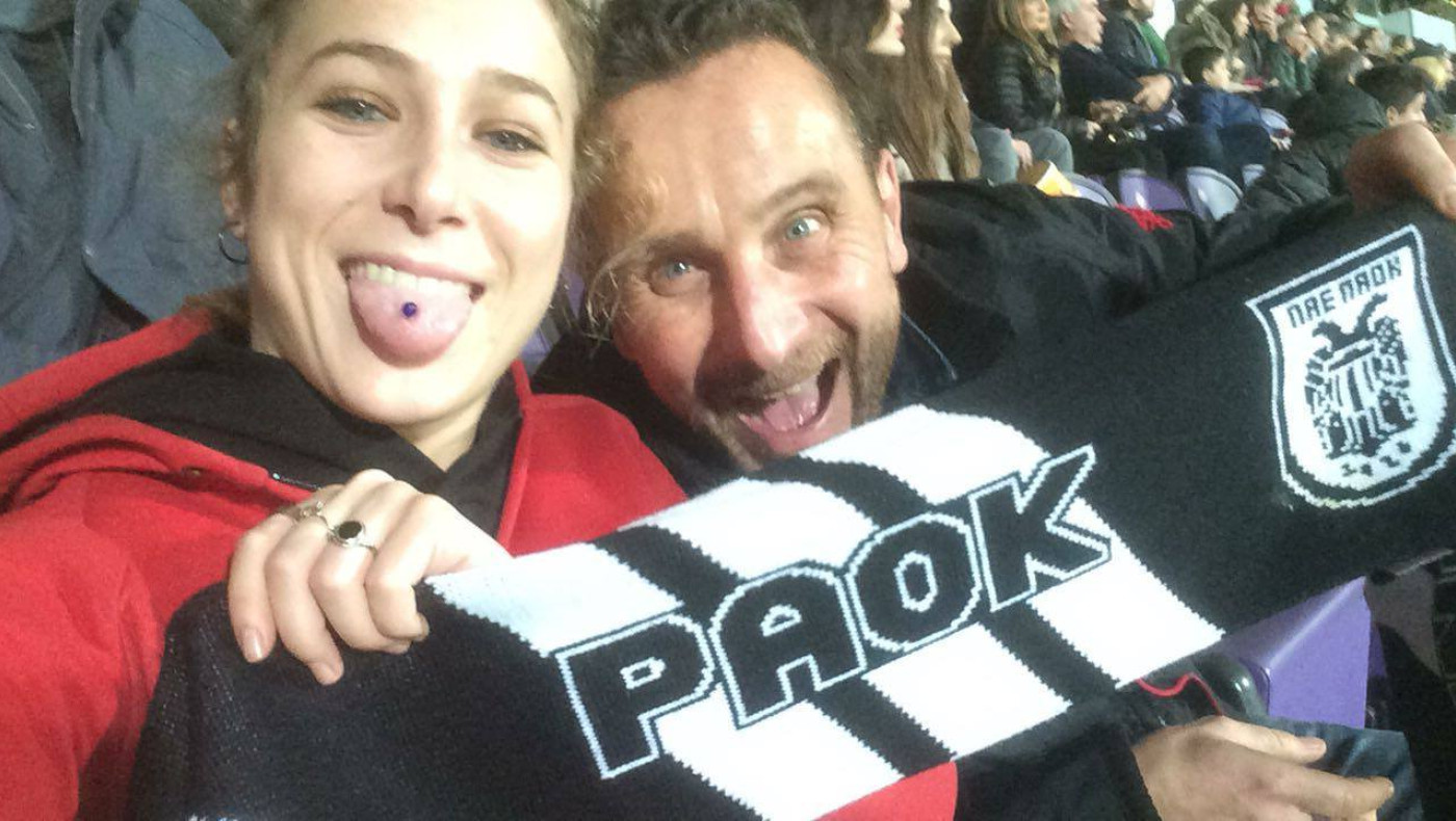 Ο Μίρκο Τάκολα πανηγύρισε με τέσσερα δάχτυλα το θρίαμβο του ΠΑΟΚ