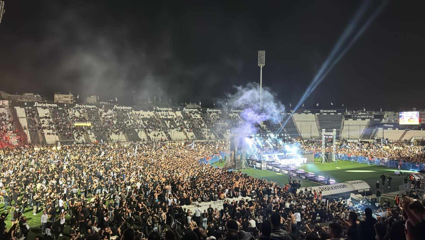 ΠΑΟΚ: Απόψε η στέψη στην Τούμπα-Σηκώνει την κούπα μέσα στο σπίτι του