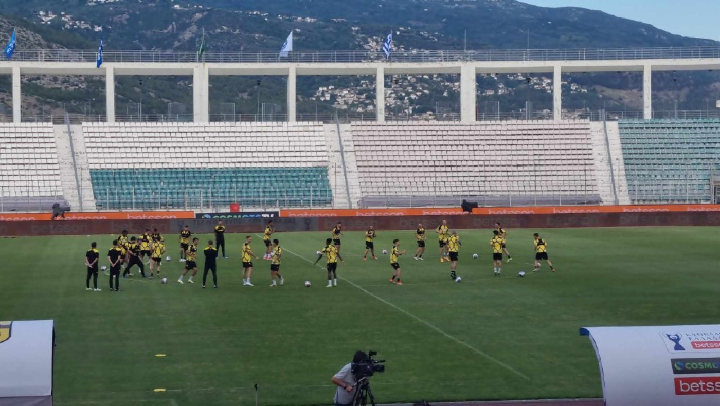 Άρης: Η τελευταία προπόνηση πριν τον τελικό με Παναθηναϊκό