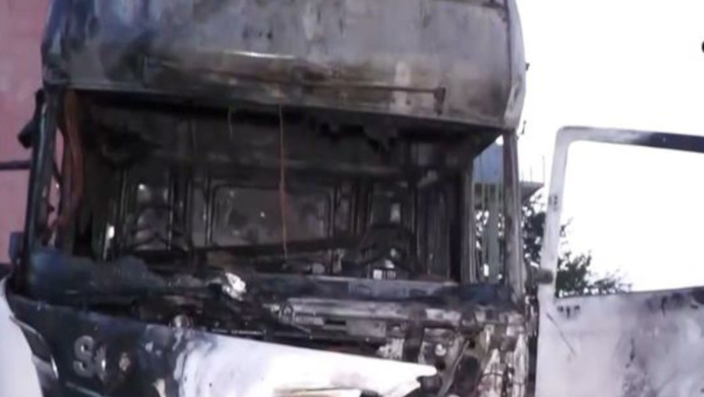 Θεσσαλονίκη: Φωτιά σε φορτηγό στο Ωραιόκαστρο