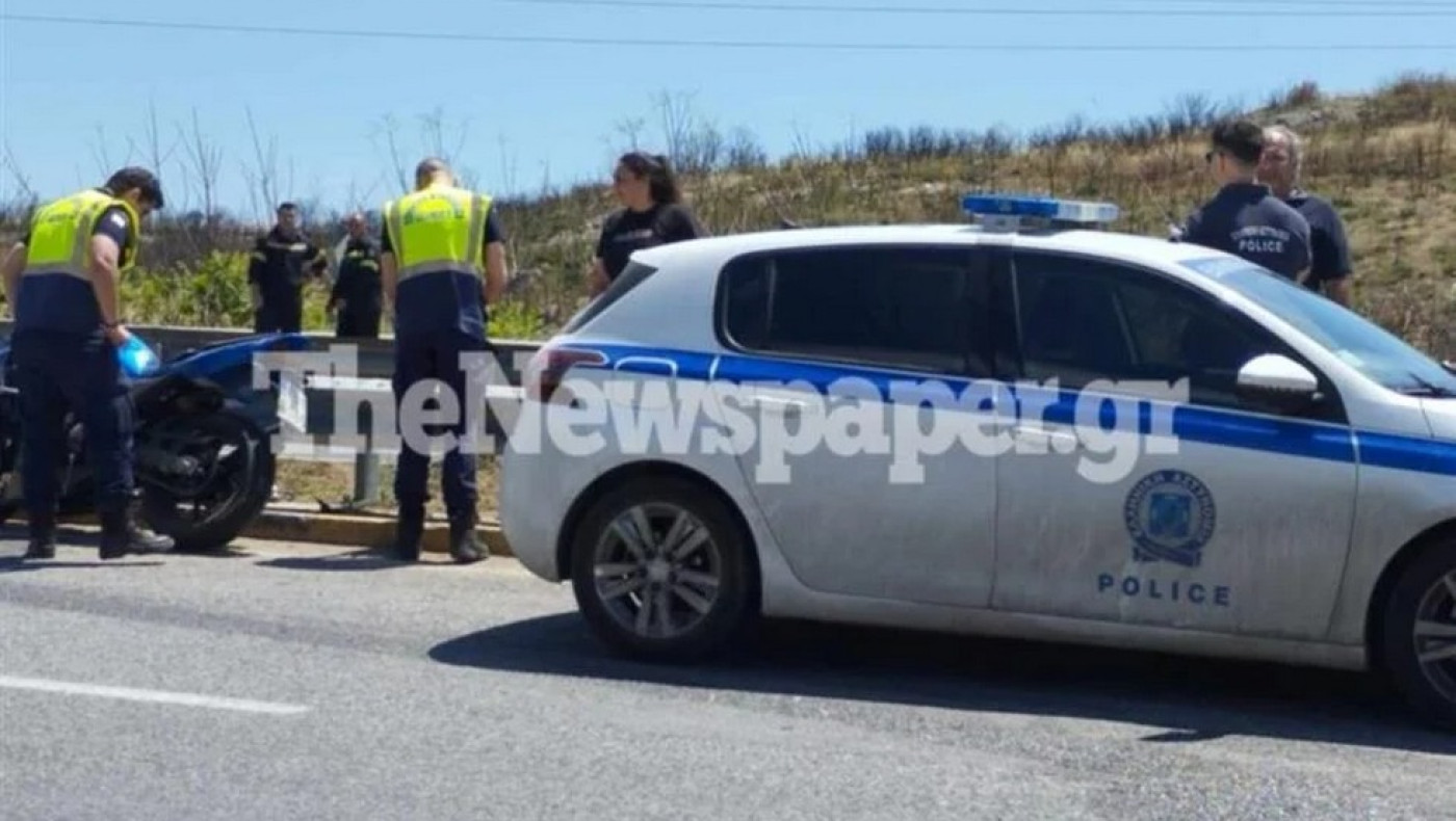 Τροχαίο στον Βόλο: Έχασε τον έλεγχο της μηχανής και έπεσε στις μπάρες-Νεκρός ο αναβάτης