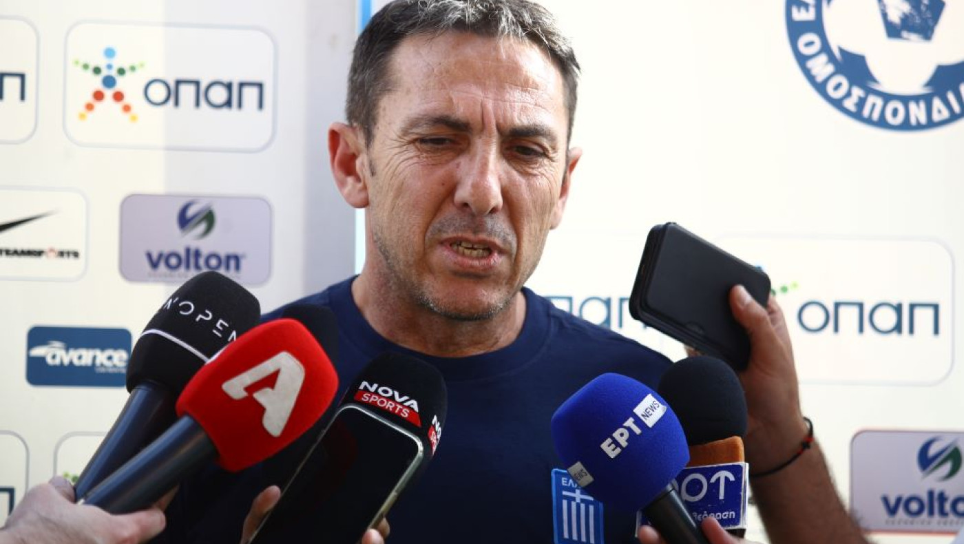 Παπαδόπουλος για τα φιλικά της Εθνικής: «Οι παίκτες δεν σκέφτονται τις διακοπές, θα δώσουμε ευκαιρίες σε όλους»