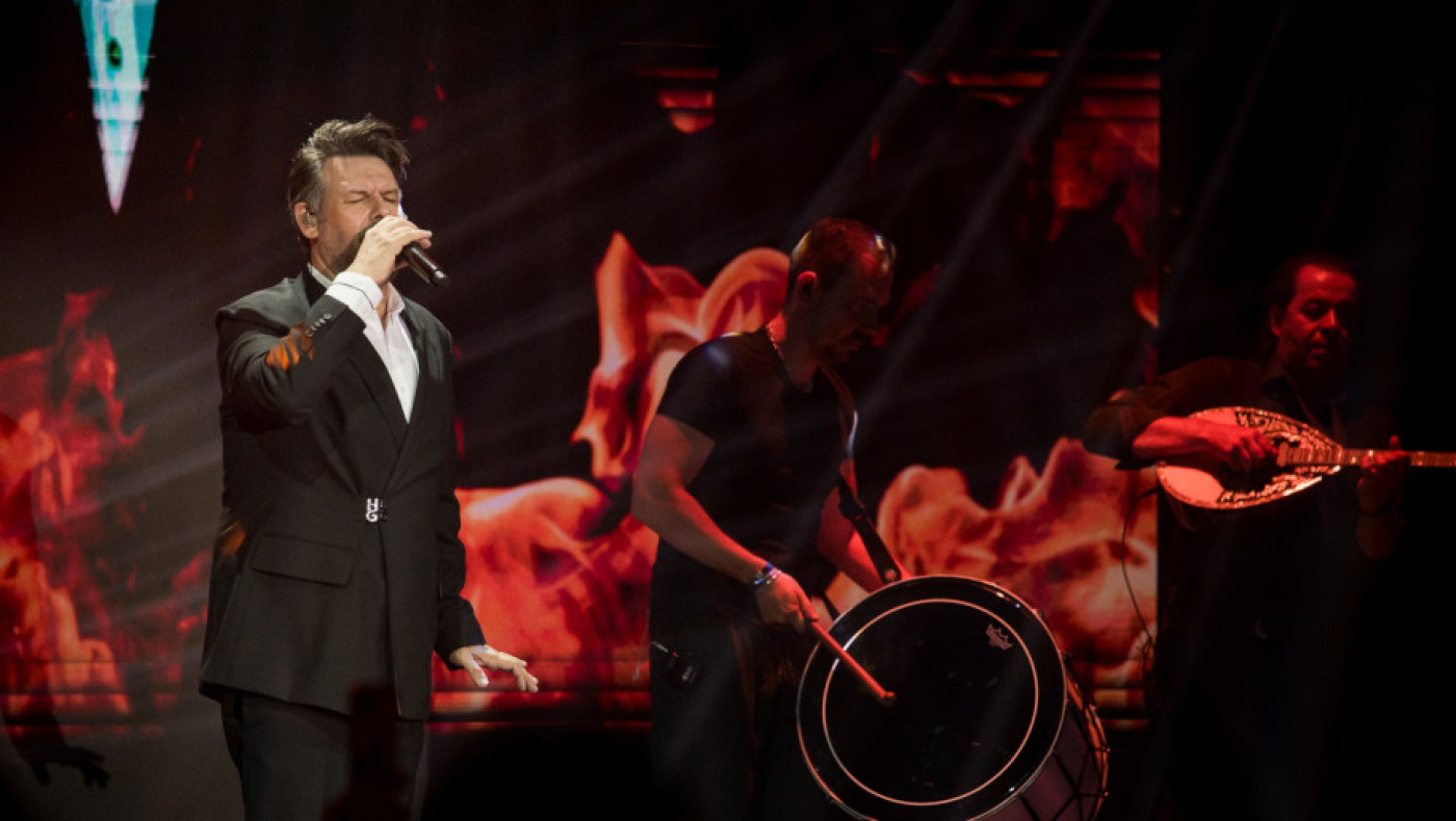 Ο Γιώργος Σαμπάνης «ψήφισε» Πάνο Κιάμο για τη διασκέδασή του (pics)